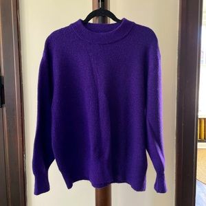 Oversized Purple H&M Sweater